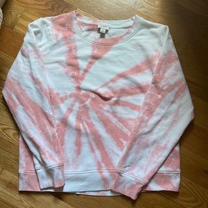 J. Crew Tie-dye sweat shirt